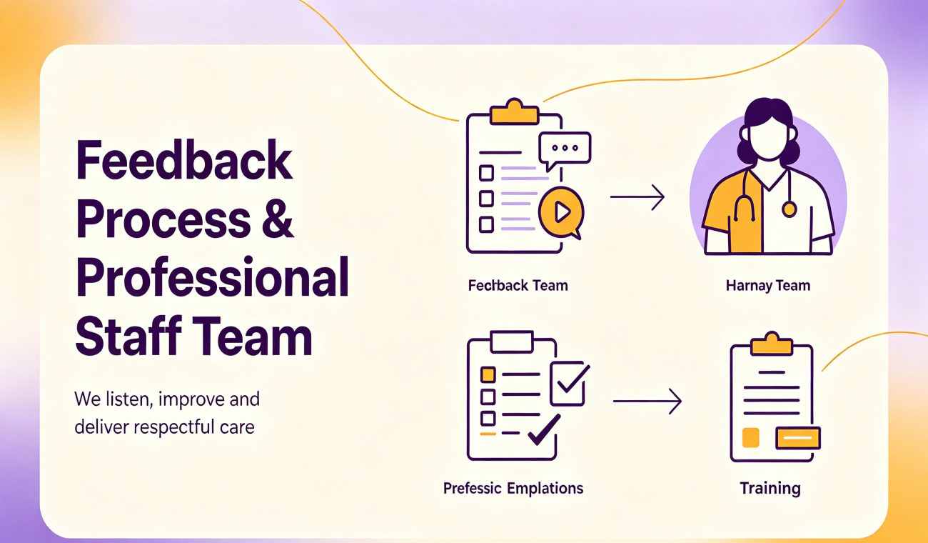 Feedback and professional care staff